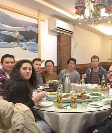 Wednesday night dinner for LTL Shanghai